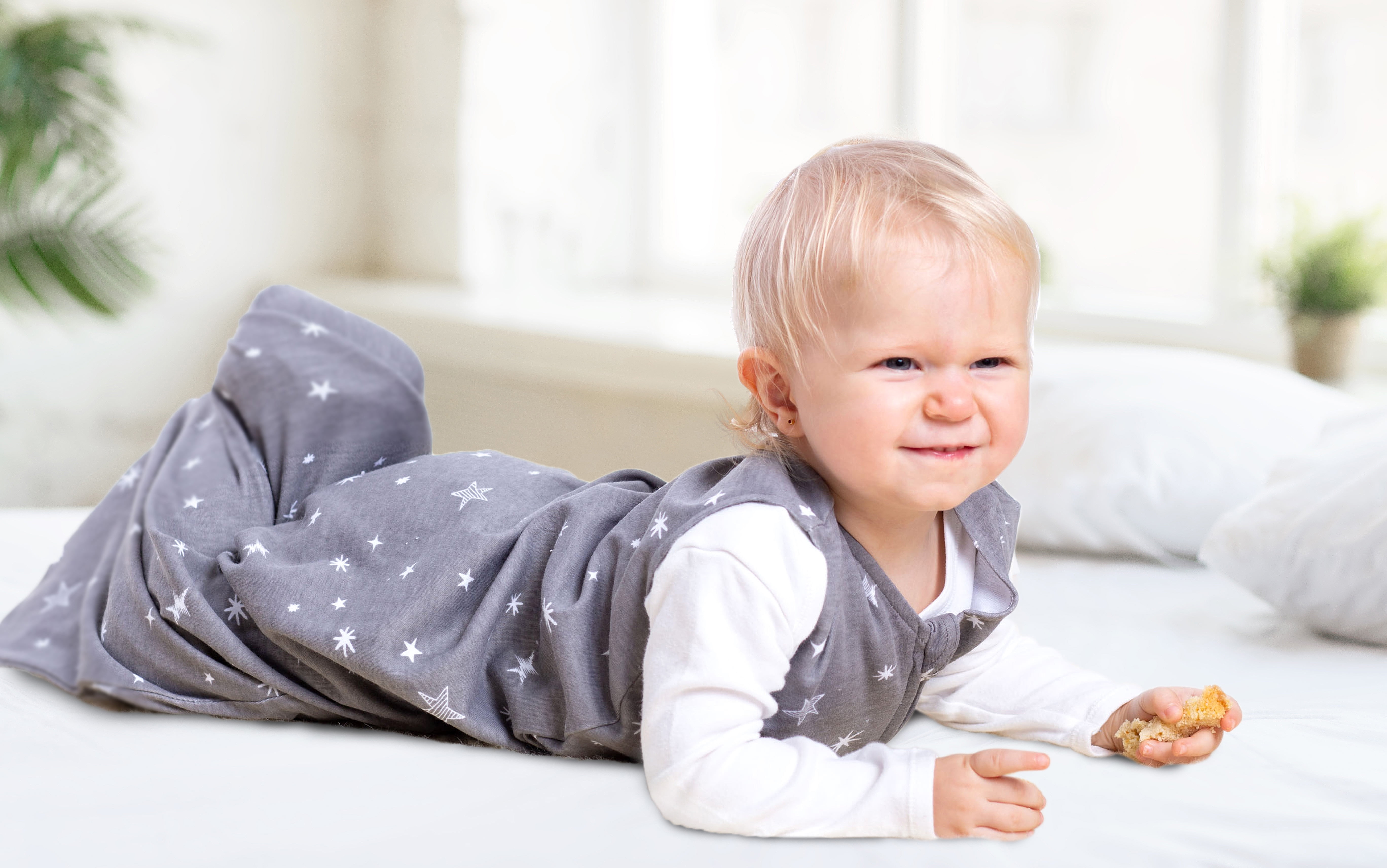 BN Infant Long Sleeve Sleep Sack Cotton Unisex Sleep Sacks with 2 Way Zipper,Warm Wearable Blanket Baby for 6 months-5T 