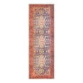 thumbnail image 2 of Unique Loom Timeless Collection Area Rug - James (2' x 6' Runner Navy Blue/Gold), 2 of 7