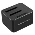 thumbnail image 1 of Sata Dual Hdd Docking Station Usb 3.0 To Sata 2.5 Or 3.5 Inch Copy Cloner, 1 of 5