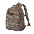 thumbnail image 2 of Hedgehog Pioneer Flower Backpack for School,Cute School Bag,Schoolbag with Adjustable Shoulder Straps & Padded Back,15.25"x11.5"x5.25", 2 of 6