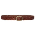 thumbnail image 3 of 1 1/4" Women's Braided Woven Leather Belt, 3 of 3