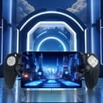 thumbnail image 2 of Jixopn - Estuche rígido de EVA con funda de silicona antideslizante, bolso de mano portátil para PS5 Portal, consola de juegos portátil, 2 of 8