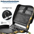 thumbnail image 4 of FORMRS Zipper Binder with Shoulder Strap 2-inch Ring 500 Sheet Capacity File Bag, Geometric Patterns, 4 of 5