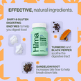 thumbnail image 3 of Hilma Dairy and Gluten Digestive Enzymes Herbal Supplement Vegan Capsules Doctor Formulated 30 Count, 3 of 13