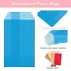 thumbnail image 3 of Uxcell 100Pcs Bolsas de Papel Kraft para Regalos, 6" x 4" Bolsas de Caramelo a Prueba de Grasa Bolsas Planas para Favoritos Bolsas Pequeñas de Regalo Azules, 3 of 6