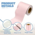 thumbnail image 3 of Uxcell Bulletin Board Borders, 32.8ft Macaron Pink Border with Clear Sticky Dots, 3 of 6