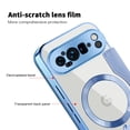 thumbnail image 2 of Allytech Flip Case for Google Pixel 9 Pro, [Compatible with Magsafe] PU Leather Clear Back Cover RFID Blocking Cards Slots Wallet Phone Case for Google Pixel 9 Pro, Blue, 2 of 8