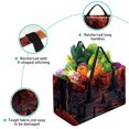 thumbnail image 3 of Halloween Cemetery Large-capacity Foldable Reusable Shopping Bag: Oxford Cloth, Storage Bins, Collapsible Bucket, Storage Bin, 3 of 7