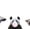 Three Funny Animals, variant on Elephant Stock Bubble Gum Animal Pets Wall Art - Horizontal Canvas Wall Art - Living Room Wall Decor - Humor Canvas - White And Black Decor - 12" x 8"