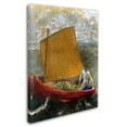 thumbnail image 2 of Trademark Fine Art 'The Yellow Sail' Canvas Art by Odilon Redon, 2 of 3