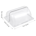 thumbnail image 2 of PAMINGONO Cupcake Display Case Transparent Acrylic 1Pack, 2 of 8