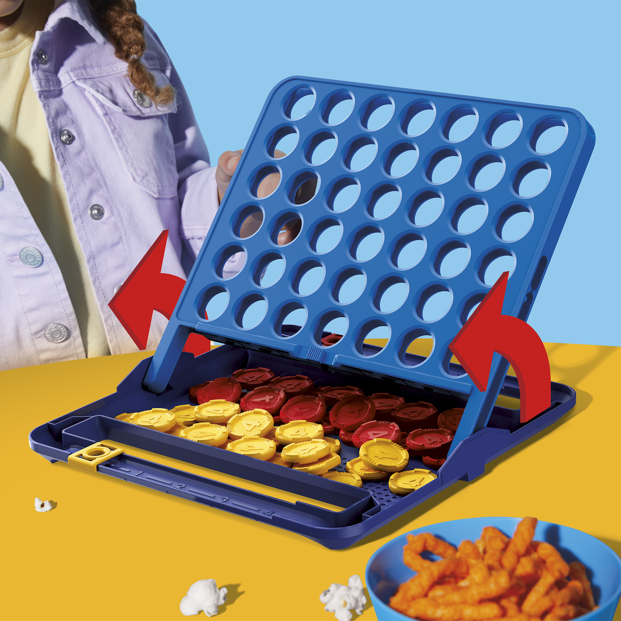 Connect 4 Classic Grid Strategy Game, 2-Player photo 3