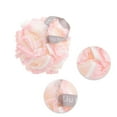 thumbnail image 3 of Unique Bargains 1 Pc Durable Bath Shower Loofah Sponge Body Puffs for Bathroom Pink, 3 of 7