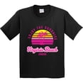 thumbnail image 3 of Inktastic Summer Enjoy the Sunshine Virginia Beach Virginia in Pink Youth T-Shirt, 3 of 5
