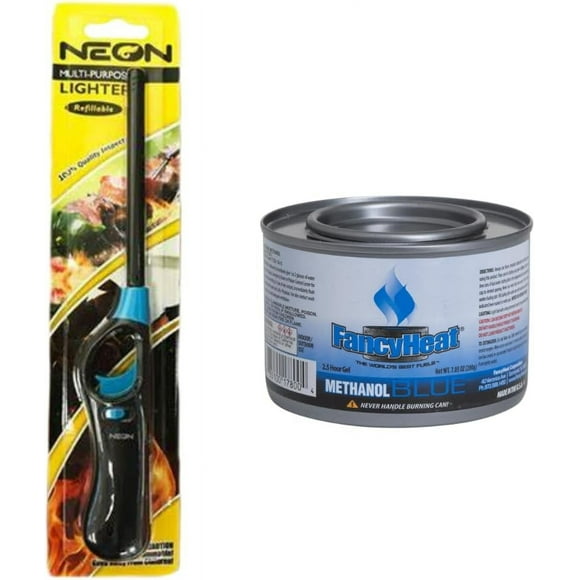QuickFlame Chafing and Fondue Fuel with Lighter (6-5.5 oz. cans)