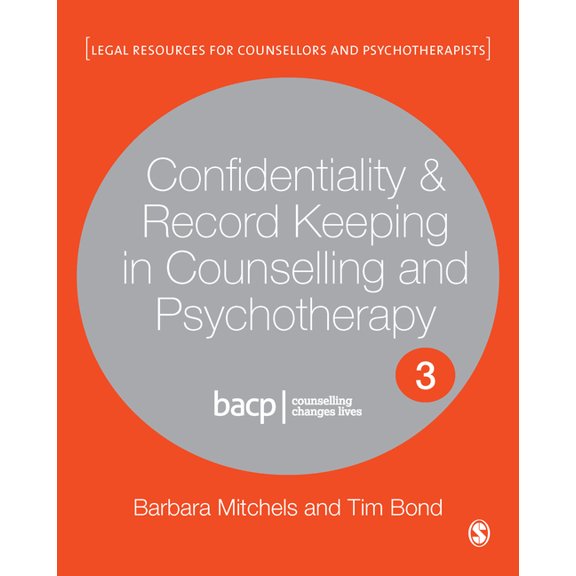 Legal Resources for Counsellors and Psyc Confidentiality & Record Keeping in Counselling & Psychotherapy, (Paperback)