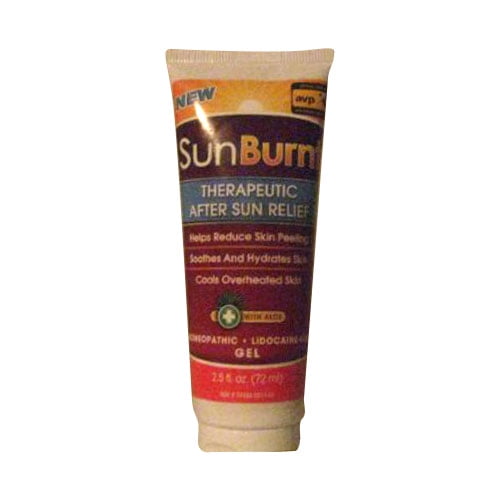 Sunburnt AfterSun Gel Daily Sun Recovery/AfterSun, 2.5 oz, 6 Pack
