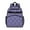 Purple Ethnic Geometric, variant on White Geometric Zigzag Circle Pattern Backpack for School,Cute School Bag,Schoolbag with Adjustable Shoulder Straps & Padded Back,15.25"x11.5"x5.25"