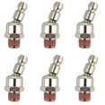 thumbnail image 2 of Automotive Swivel 1/4" NPT Male Quick Connect Air Tool Fittings - 6 Pack, 2 of 4