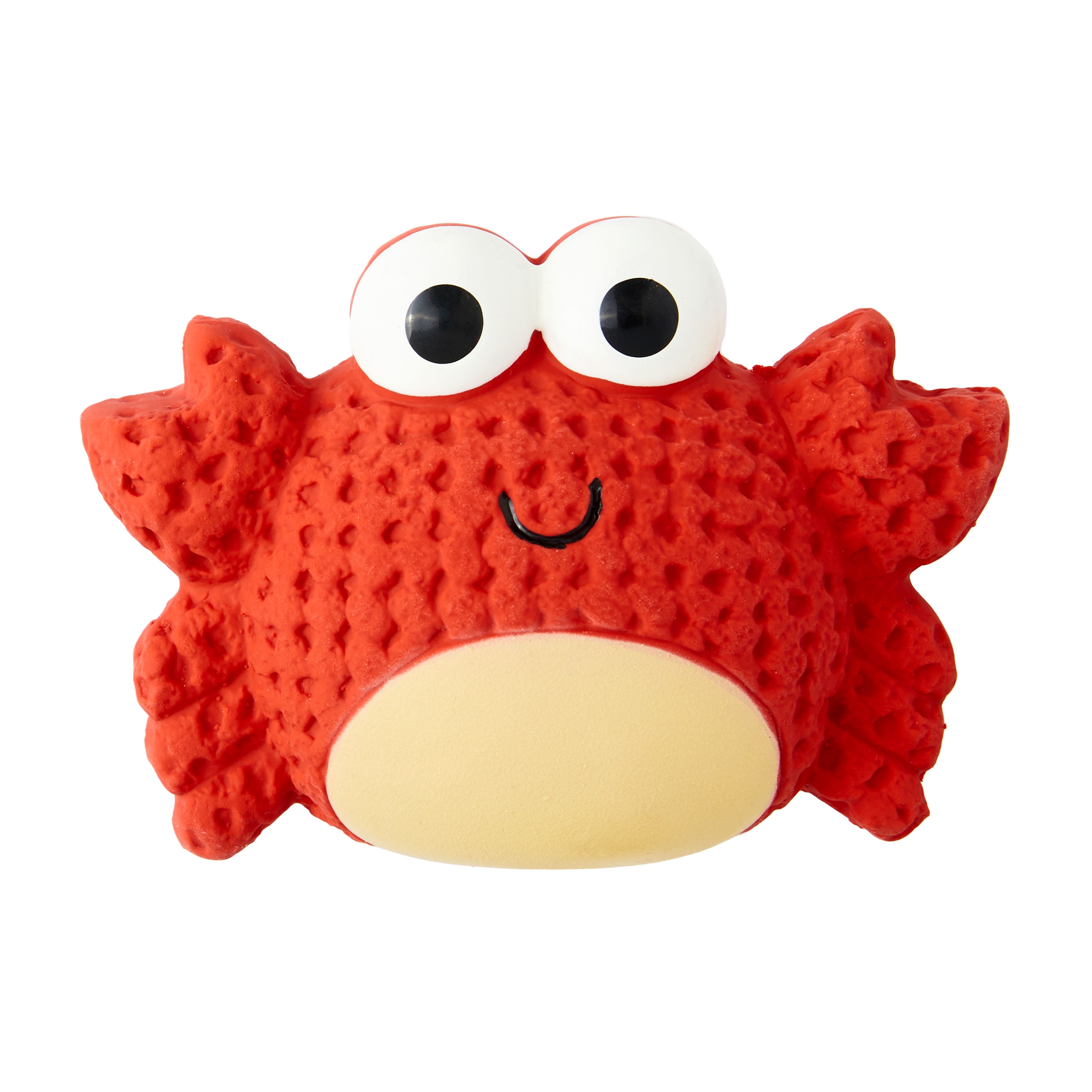 (8 pack) Vibrant Life Playful Buddy Red Crab Latex Dog Toy
