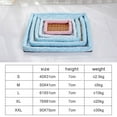 thumbnail image 2 of Cooling Sleep Nest Kennel Matress Puppy Cat Cushion Dog Cooling Mat Pet Supplies Pet Bed LIGHT PINK S, 2 of 8