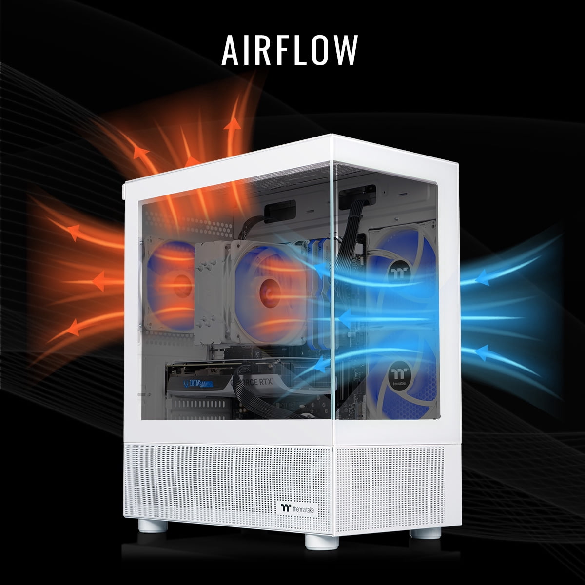 Thermaltake Gaming Desktop PC NE i1460S-V170S Intel Core i5-14400F 16GB DDR4 1TB SSD GeForce RTX 5060