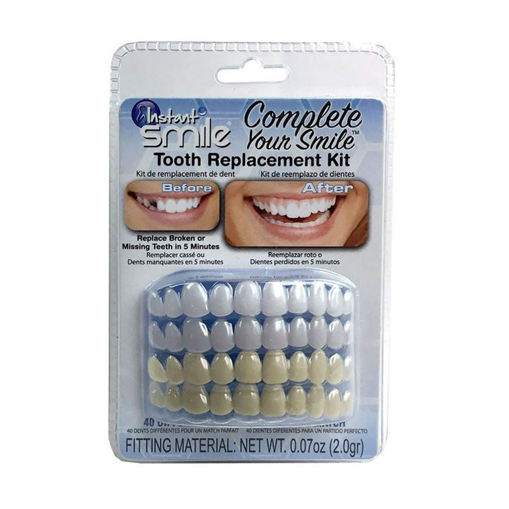 Instant Smile Complete Your Smile Temporary Tooth Replacement Kit