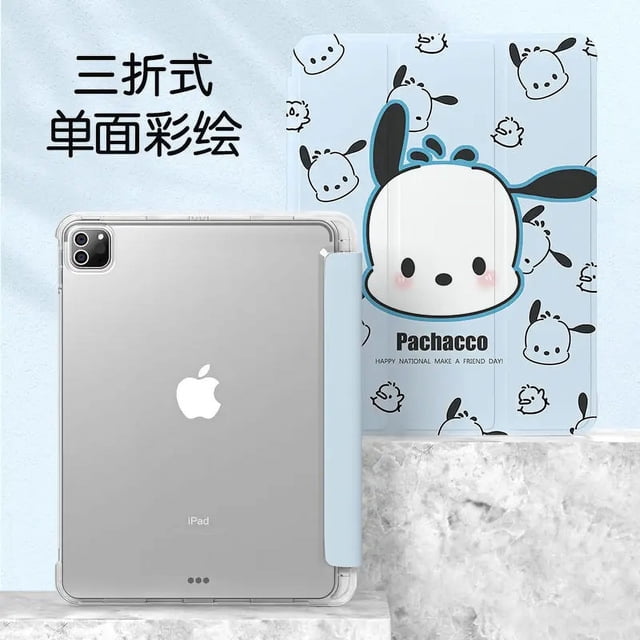 Sanrios Pochacco-funda inteligente para tableta, cubierta bonita para Ipad Air 2, 3, 4, 5, 10,9, 10Th, 10,2, 9Th, 9,7, 8Th, 7Th Generation