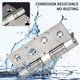thumbnail image 2 of Bisagra de puerta de acero inoxidable NQ 2 piezas bisagras plegables 3 mm plata, 2 of 5