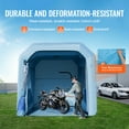 thumbnail image 4 of VEVOR Inflatable Paint Booth, 13.1 x 9.8 x 9 ft Inflatable Spray Booth, with 750W Powerful Blower and Air Filter System, Portable Car Paint Booth for Motorcycle, Bicycle, Auto Part Painting, 4 of 9