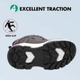 thumbnail image 4 of Ahannie Unisex-Child Warm Insulated Snow Boots, Kids Boys Girls Outdoor Winter Boots with Hook & Loop Closure, 4 of 6