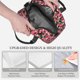 thumbnail image 3 of Balery Trendy Floral Bolsa de Almuerzo Impresa, Caja de Almuerzo Reutilizable, Bolsa Térmica Aislada para Almuerzo, Bolsa Antiderrames, 3 of 7