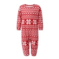thumbnail image 2 of ITFABS Christmas Family Matching Pajamas, Long-Sleeve Tops with Pants Suit, 2 of 9
