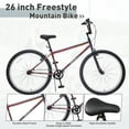 thumbnail image 2 of Ambifirner Freestyle BMX Bikes: 26" Adults Bicycles for Beginner-Level Riders 2 Pegs Easy to Assemble, Ideal for Young Riders, 2 of 6