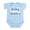 Sky Blue, variant on CafePress - Baby Bubba (Blue) Infant Bodysuit - Baby Light Bodysuit, Size Newborn - 24 Months