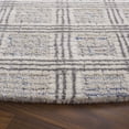 thumbnail image 3 of Safavieh Ebony Hester Plaid Area Rug, Blue/Gray, 6' x 6' Round, 3 of 10