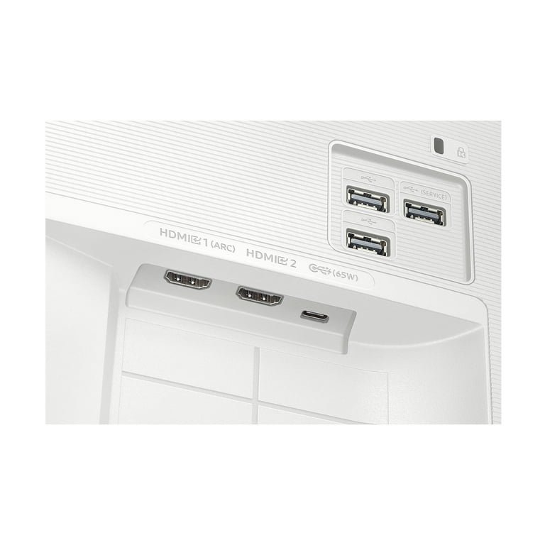 Samsung 32-in Smart Monitor M7 M70F 4K Samsung Vision AI - White