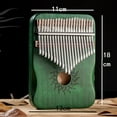 thumbnail image 6 of All-Wood Maple Kalimba 17-Key Mbila with Sound Hole Suitable for Beginners, 6 of 6