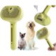 thumbnail image 1 of HAYAN Cat/Dog Grooming Brush with Steamer - Deshedding Brush for Pet Hair, Bath Brush with Water Spray and Hair Comb (Yellow), 1 of 1
