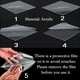 thumbnail image 4 of Estantes Flotantes Transparentes Estante De Pared Acrílico Estable Con Rieles Para Cocina Dormitorio Baño 2 Uds Scienceny HA017877-00, 4 of 6