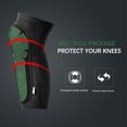 thumbnail image 4 of Soidarity Soporte de rodilla Protector de articulaciones profesional Presurizado Transpirable Flexible Banda fija Equitación Senderismo Montañismo Gimnasios en casa Como se muestra L/XL Soidarity OD026025-01, 4 of 6