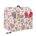 thumbnail image 5 of TSOVTHRID Hummingbird Cherry Blossom Print Mixer Cover Foldable Waterproof Stand Mixer Dust Cover Compatible with 6-8 Quart Stand Mixer Portable Dustproof Small Appliance Covers,L, 5 of 7