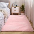 thumbnail image 5 of Alfombra de terciopelo Dormitorio niña sala de estar alfombra suave y esponjosa alfombra antideslizante, 5 of 5