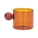 thumbnail image 3 of Glass&nbsp;Coffee&nbsp;Cup, Vintage&nbsp;Style Transparent Stylish Glass&nbsp;Cup Wooden&nbsp;Ball For Home For Coffee ANGGREK Otros, 3 of 8