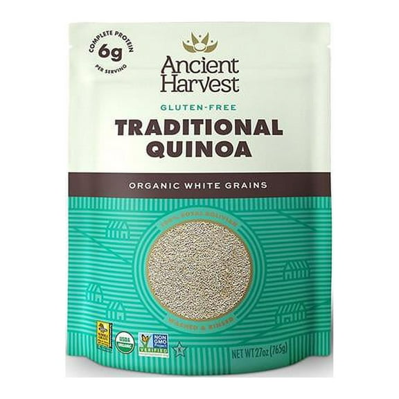 Ancient Harvest  27 oz White Quinoa, Pack of 6
