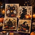 thumbnail image 2 of Halloween Ghost Pearl Art Kit, Gothic Bead Art with Faceted Resin Beads for DIY Craft, Home Wall Decor, and Holiday Gift, 2 of 7
