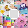 thumbnail image 4 of Transparent Geometric Pegboard Template Kids Children Toys for 2.6mm Perler Beads (Big Square), 4 of 4
