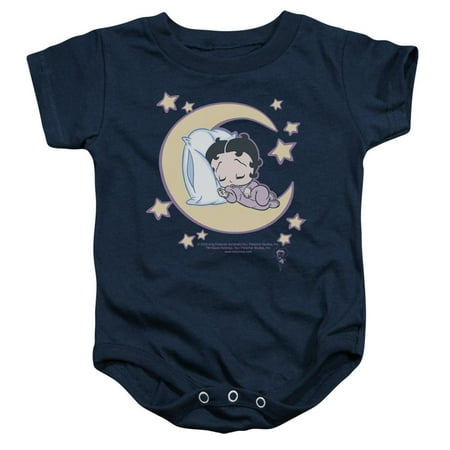 

Betty Boop Unisex-baby Sleepy Time Bodysuit 6 - 12 Months Blue
