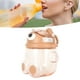 thumbnail image 1 of Botella De Agua De Oso De 700ml, Forma , Diseño A Prueba De Fugas Con Pajita Para Niñas, Correa Ajustable Para Ir De Compras, Senderismo, Picnics, 1 of 7