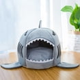 thumbnail image 5 of Dog House Shark For Large Dogs Tent High Quality Warm Cotton Small Dog Cat Bed Puppy House Nonslip Bottom dog beds Pet Product, 5 of 12